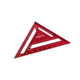 ASZTALOS DERÉKSZÖG 300MM PIROS 45°