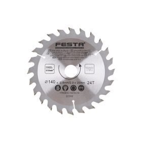KÖRFŰRÉSZ TÁRCSA 140/24 20MM LAPKÁS